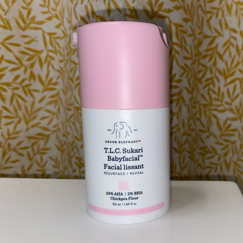 🌸DRUNK ELEPHANT🌸T.L.C. SUKARI BABY FACIAL🌸 New//Full Size